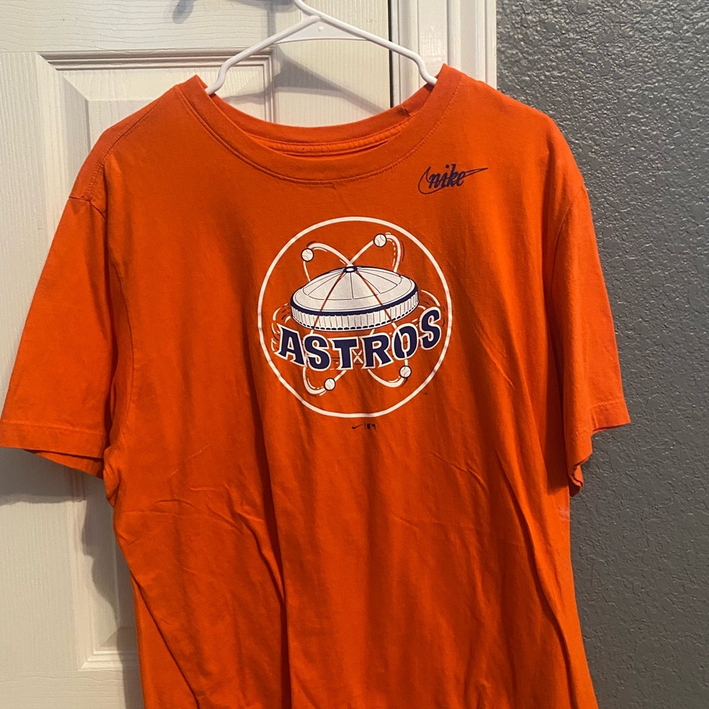 Nike Orange Tee with White Logo